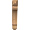 Ekena Millwork Legacy Craftsman Rough Sawn Bracket, Western Red Cedar, 6"W x 28"D x 36"H BKT06X28X36LEC04RWR - alternate 2